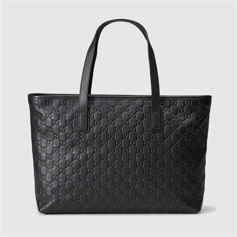 black gucci handbag tote|More.